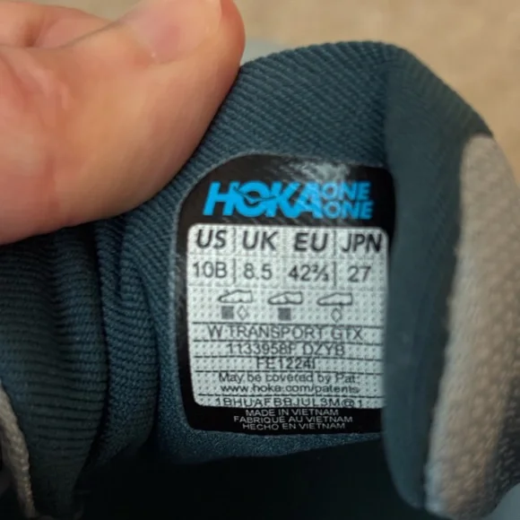 HOKA Women’s Transport Gore-tex Running or Hiking Shoes - Picture 6 of 9